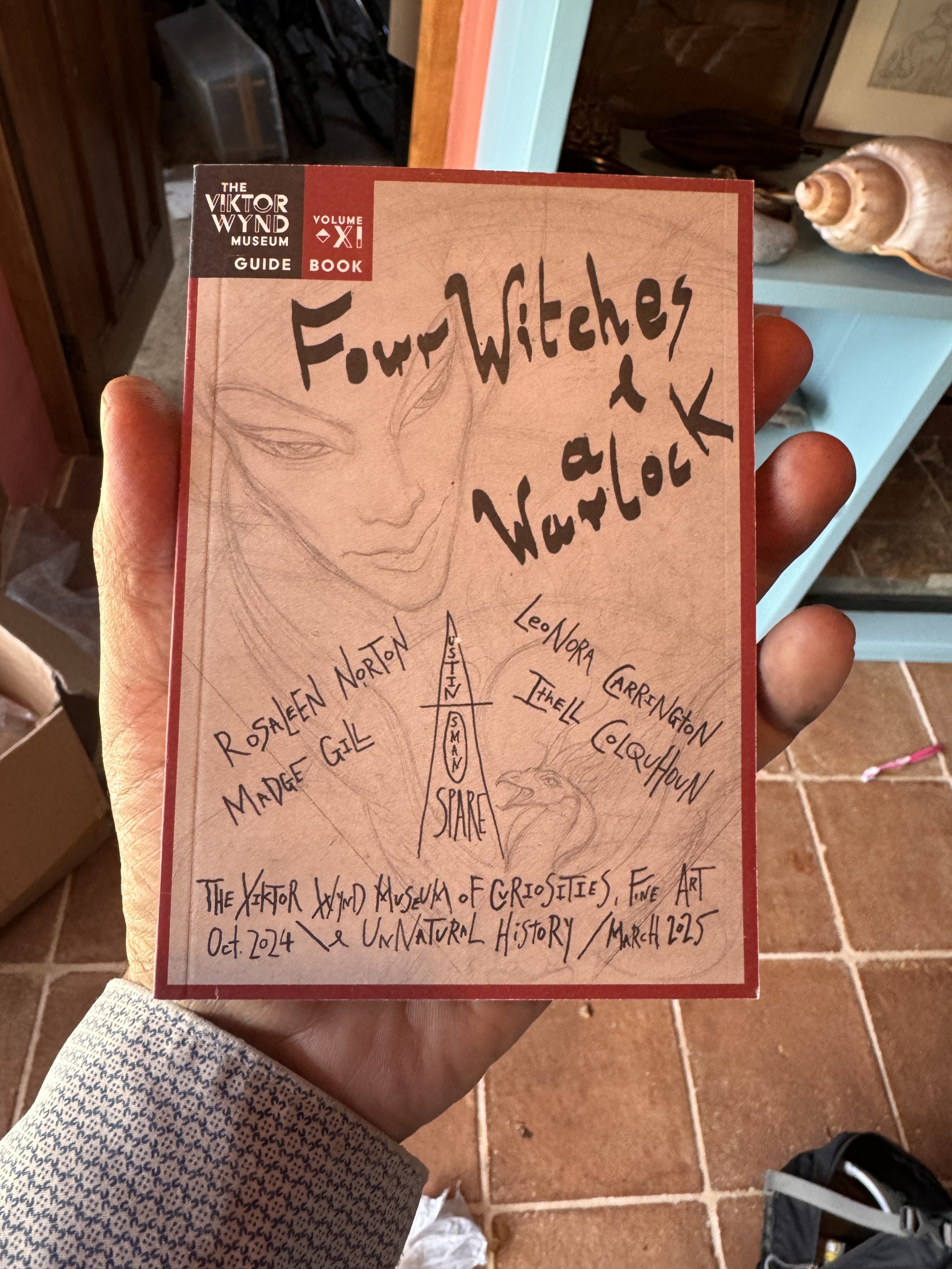 4 Witches & a Warlock Exhibition Catalog & Museum Guide Book