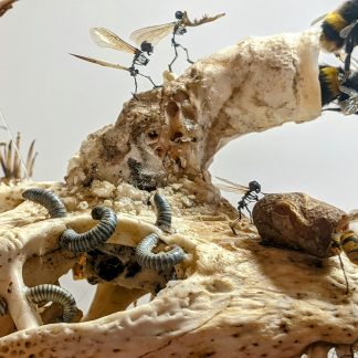 Swarming Fever (skullship detail) limited edition print