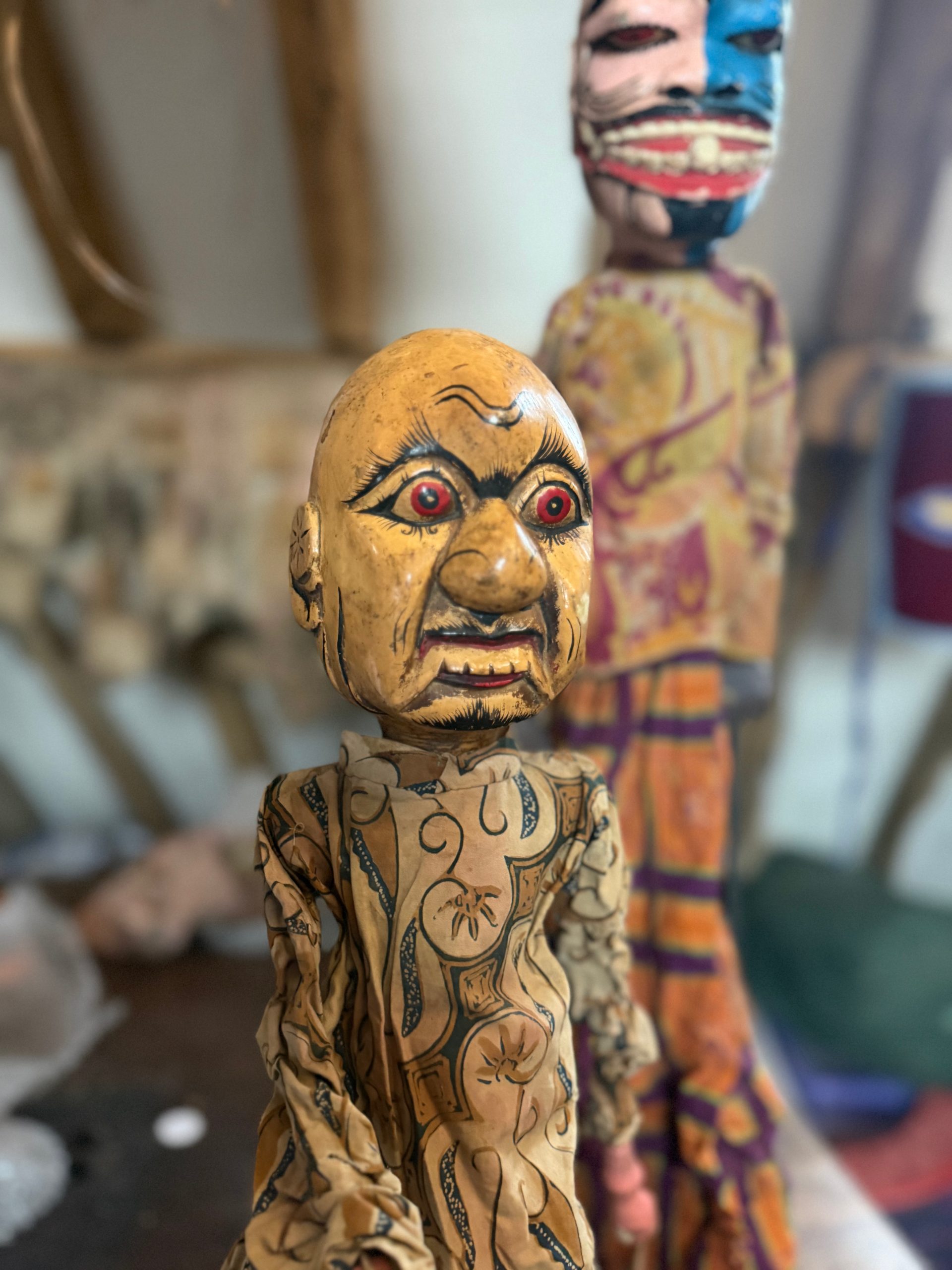 Javanese Wooden Puppet
