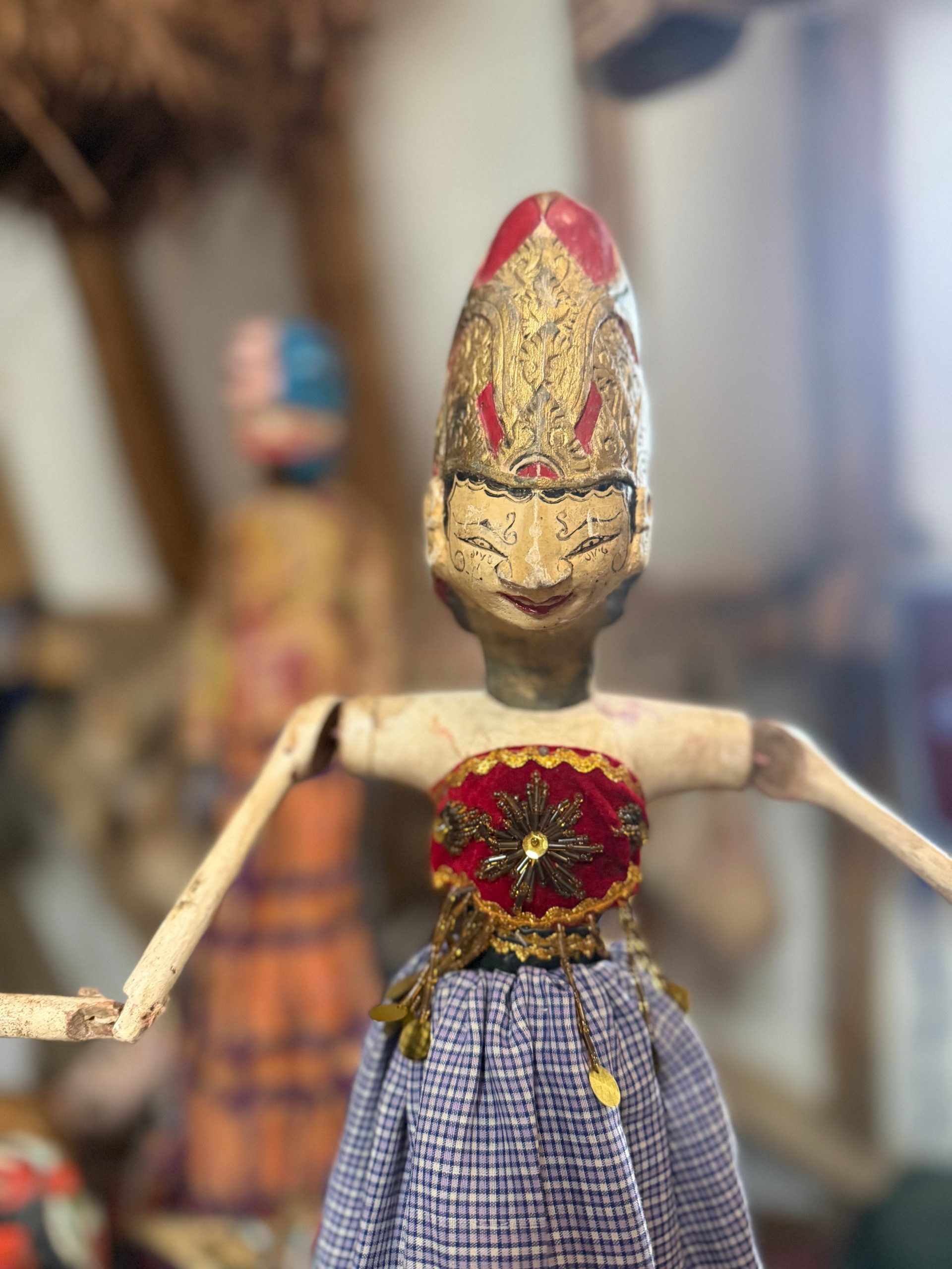 Javanese Wooden Puppet