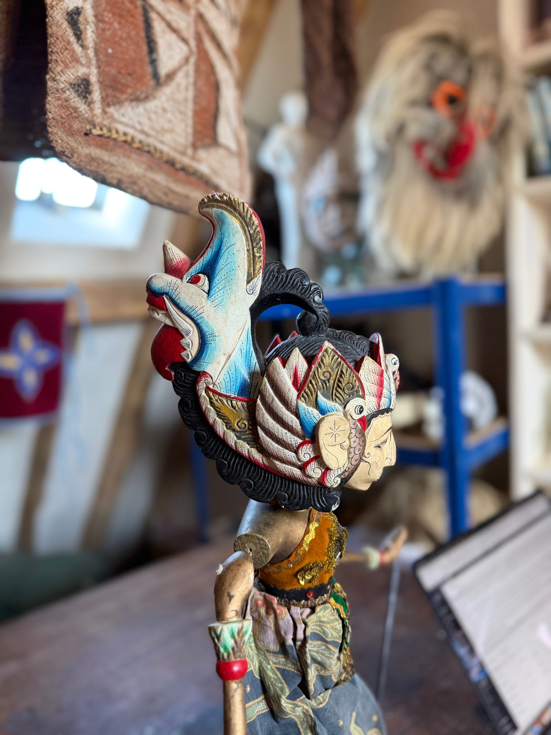 Javanese Wooden Puppet