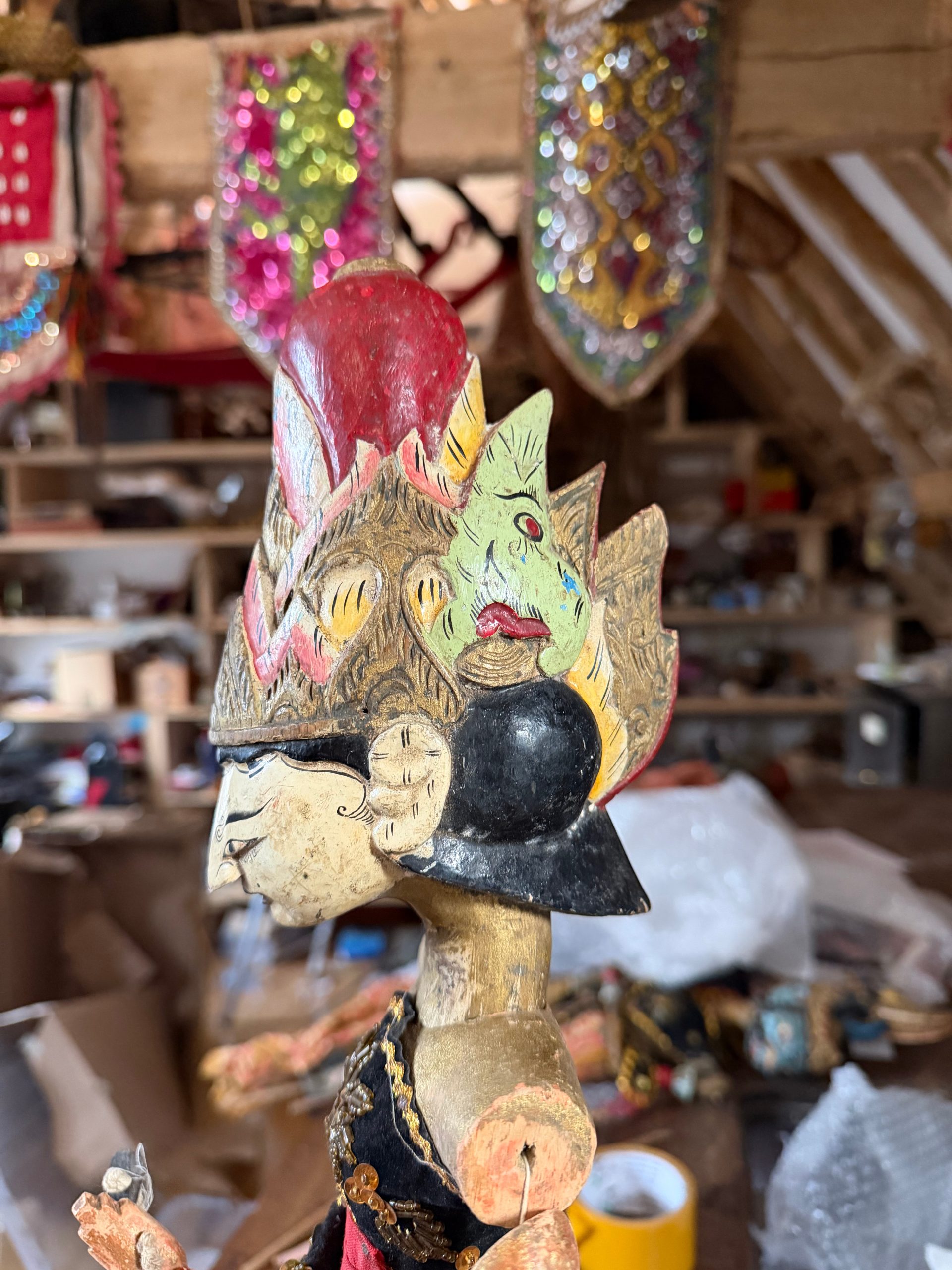 Javanese Wooden Puppet 1